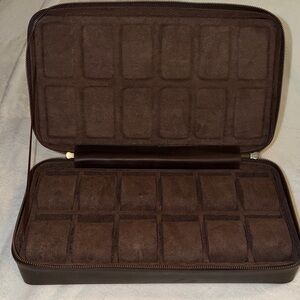 Brown Leather Watch Case